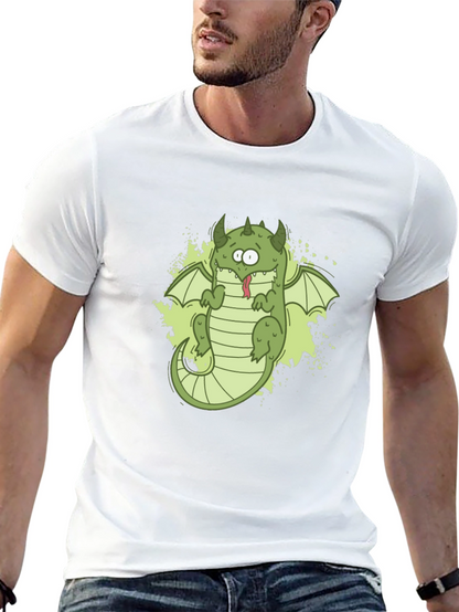Cartoon Dragon Graphic Tee