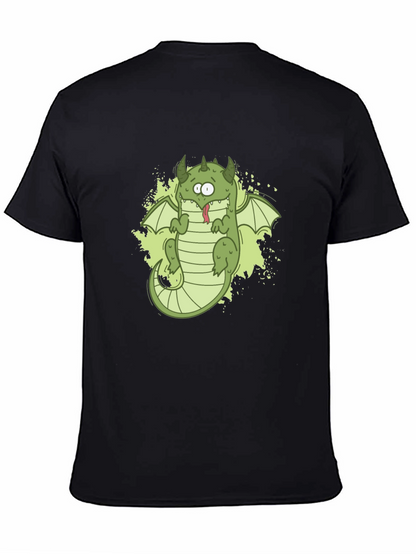 Cartoon Dragon Graphic Tee