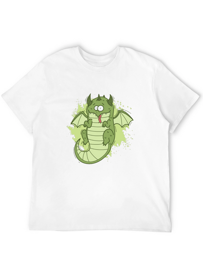 Cartoon Dragon Graphic Tee