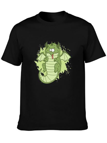 Cartoon Dragon Graphic Tee
