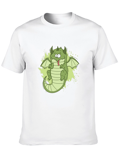 Cartoon Dragon Graphic Tee