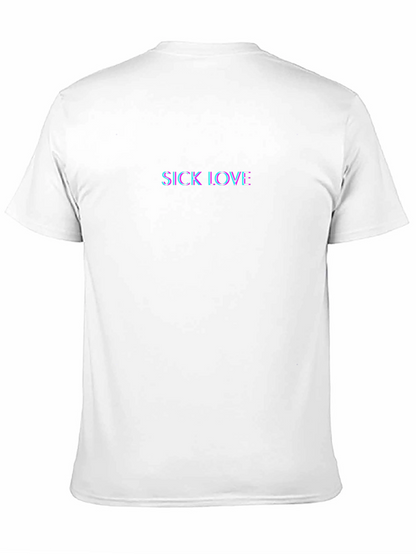 Sick Love Graphic Tee - Stylish Black T-Shirt