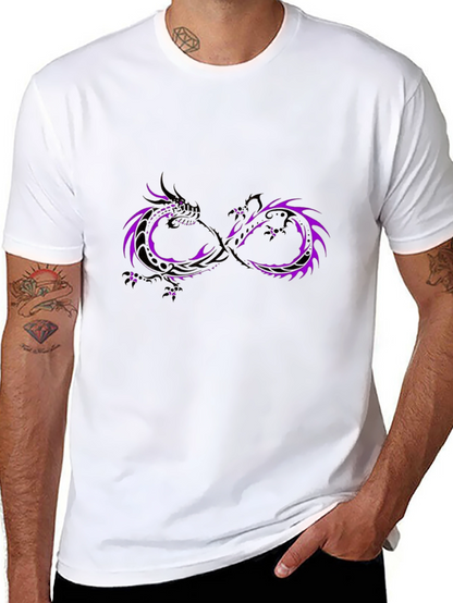 Dragon Infinity Symbol Graphic Tee