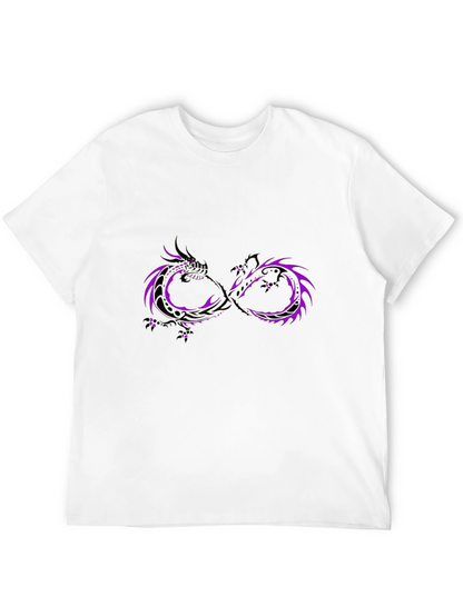 Dragon Infinity Symbol Graphic Tee