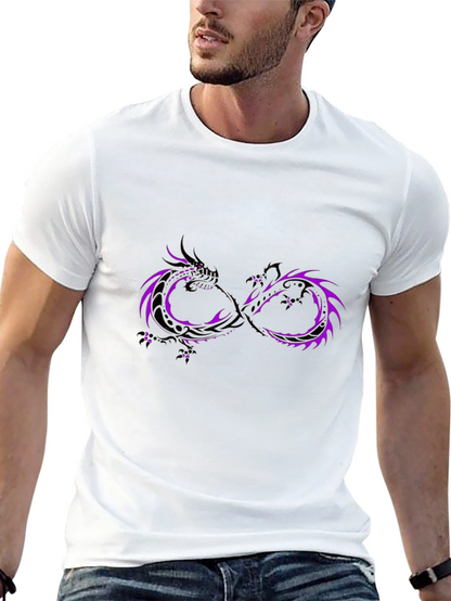 Dragon Infinity Symbol Graphic Tee