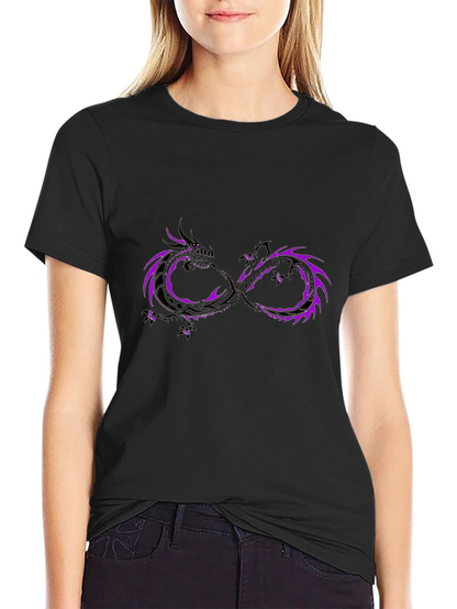 Dragon Infinity Symbol Graphic Tee