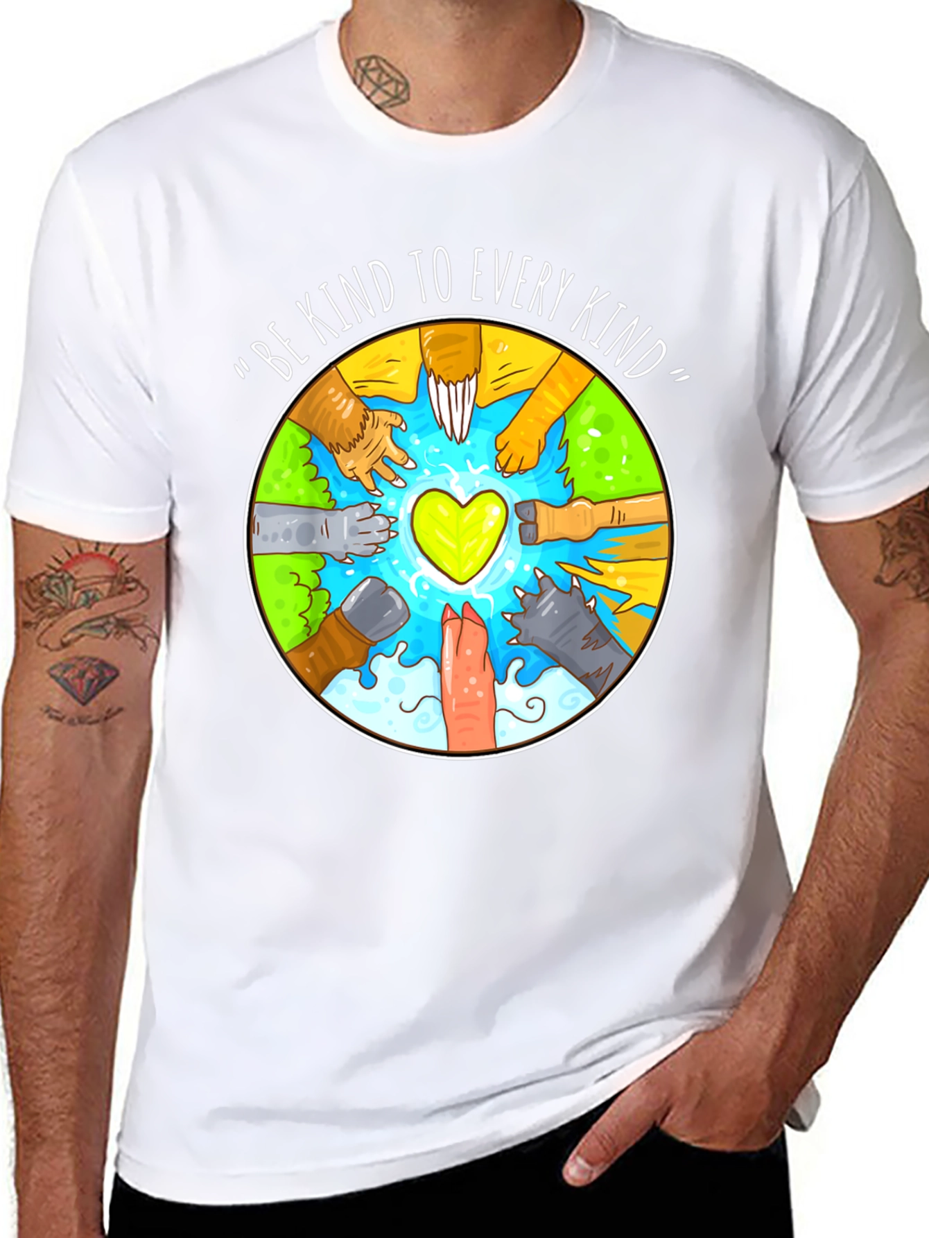 Be Kind To Every Kind Black T-Shirt