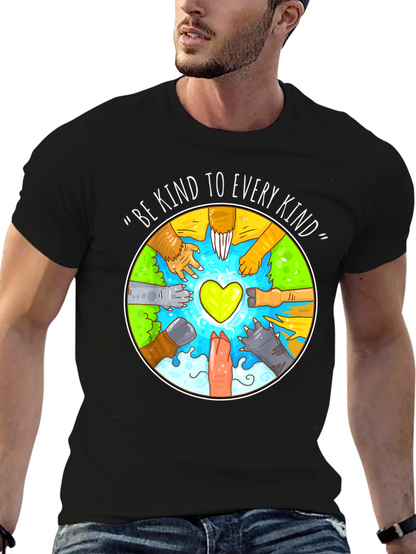 Be Kind To Every Kind Black T-Shirt