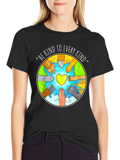 Be Kind To Every Kind Black T-Shirt