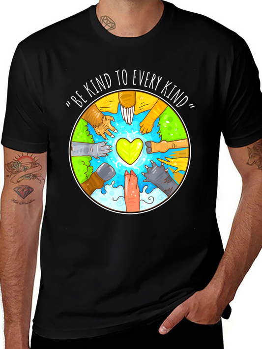 Be Kind To Every Kind Black T-Shirt