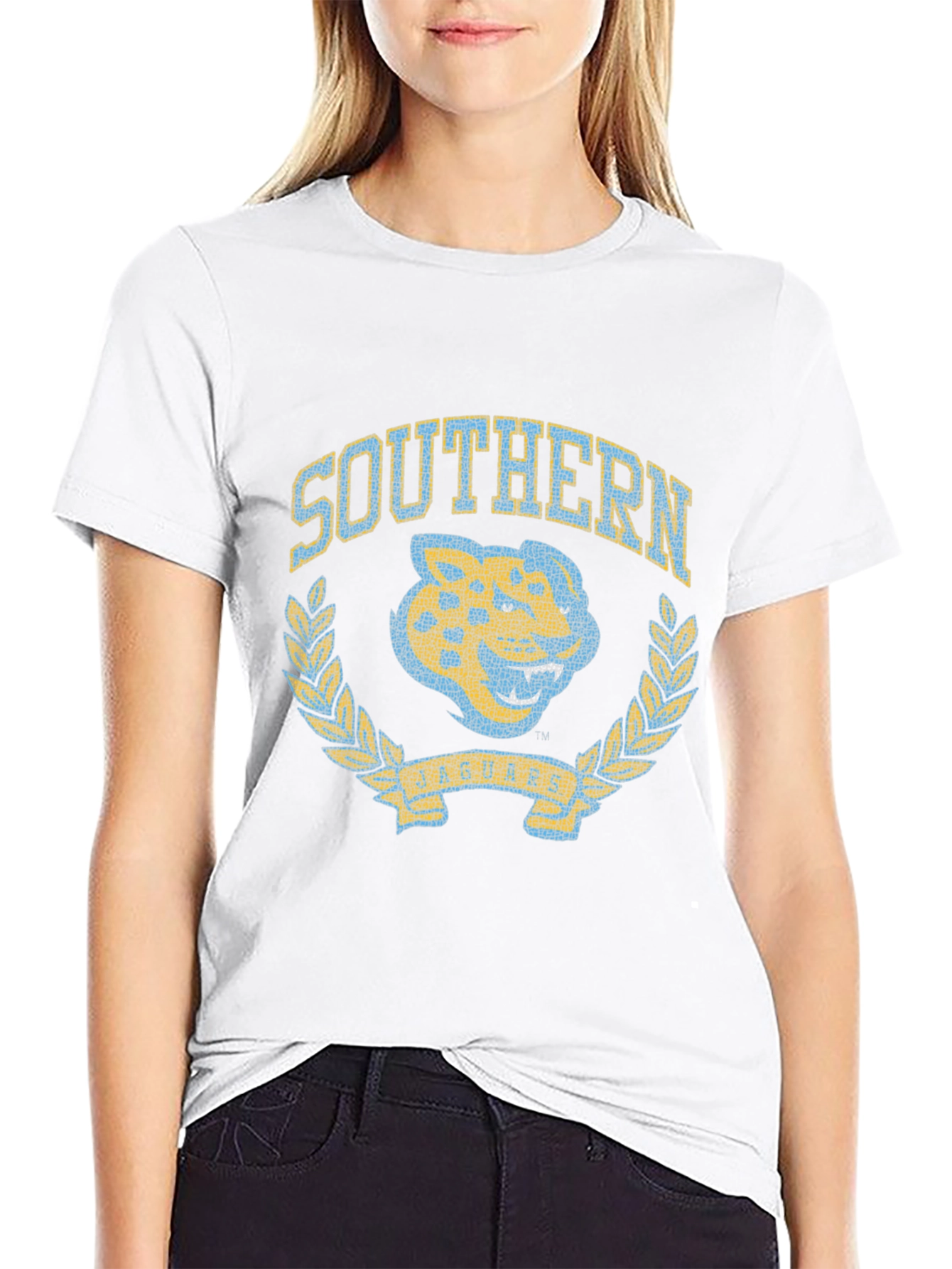 Southern Jaguars Black T-Shirt
