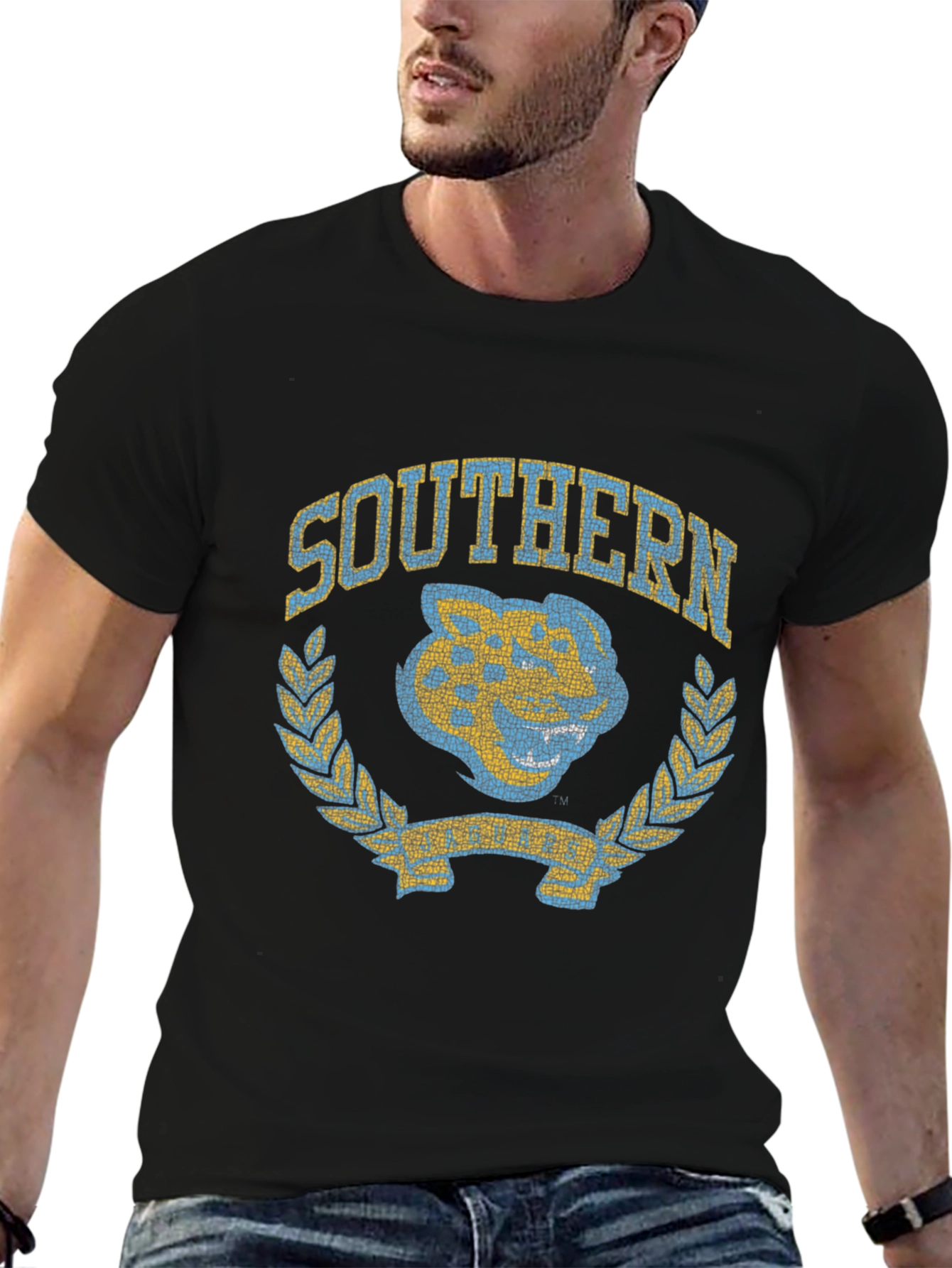 Southern Jaguars Black T-Shirt