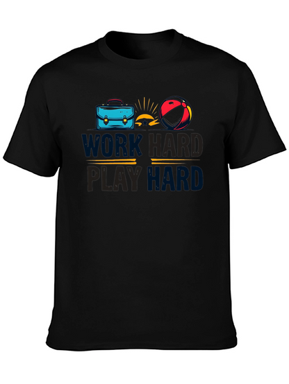 Work Hard Play Hard Graphic Tee