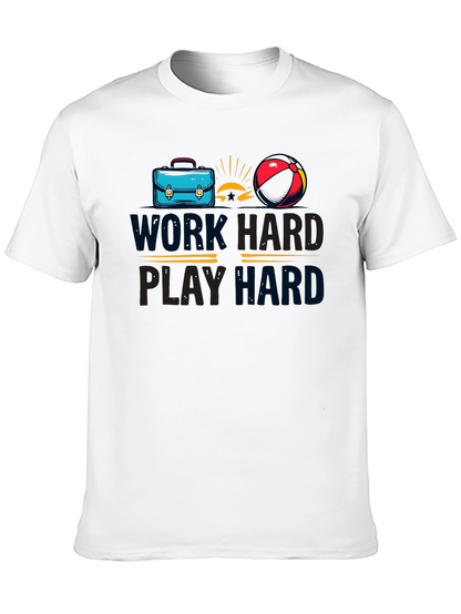Work Hard Play Hard Graphic Tee