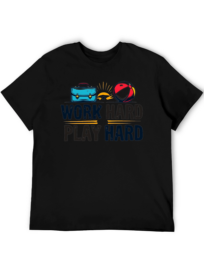Work Hard Play Hard Graphic Tee