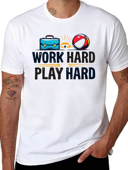 Work Hard Play Hard Graphic Tee