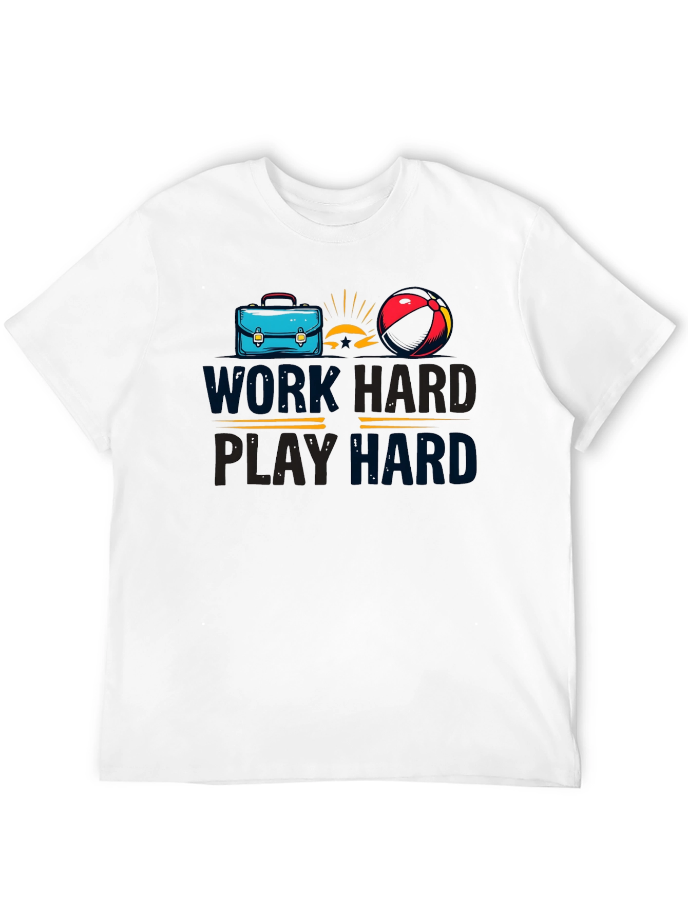Work Hard Play Hard Graphic Tee