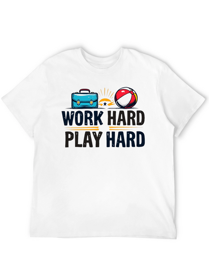 Work Hard Play Hard Graphic Tee