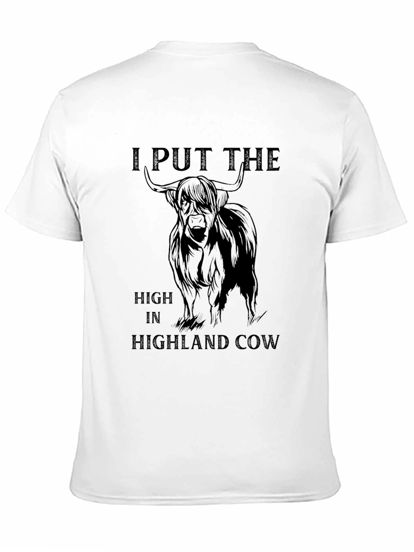 Highland Cow Graphic Tee - Funny T-Shirt
