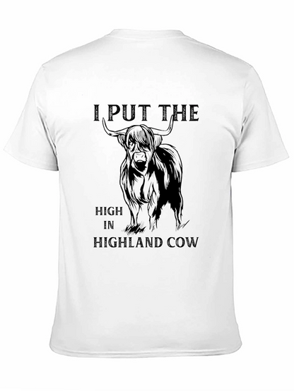 Highland Cow Graphic Tee - Funny T-Shirt