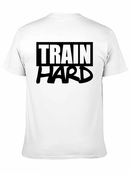 Train Hard Graphic Tee - Black