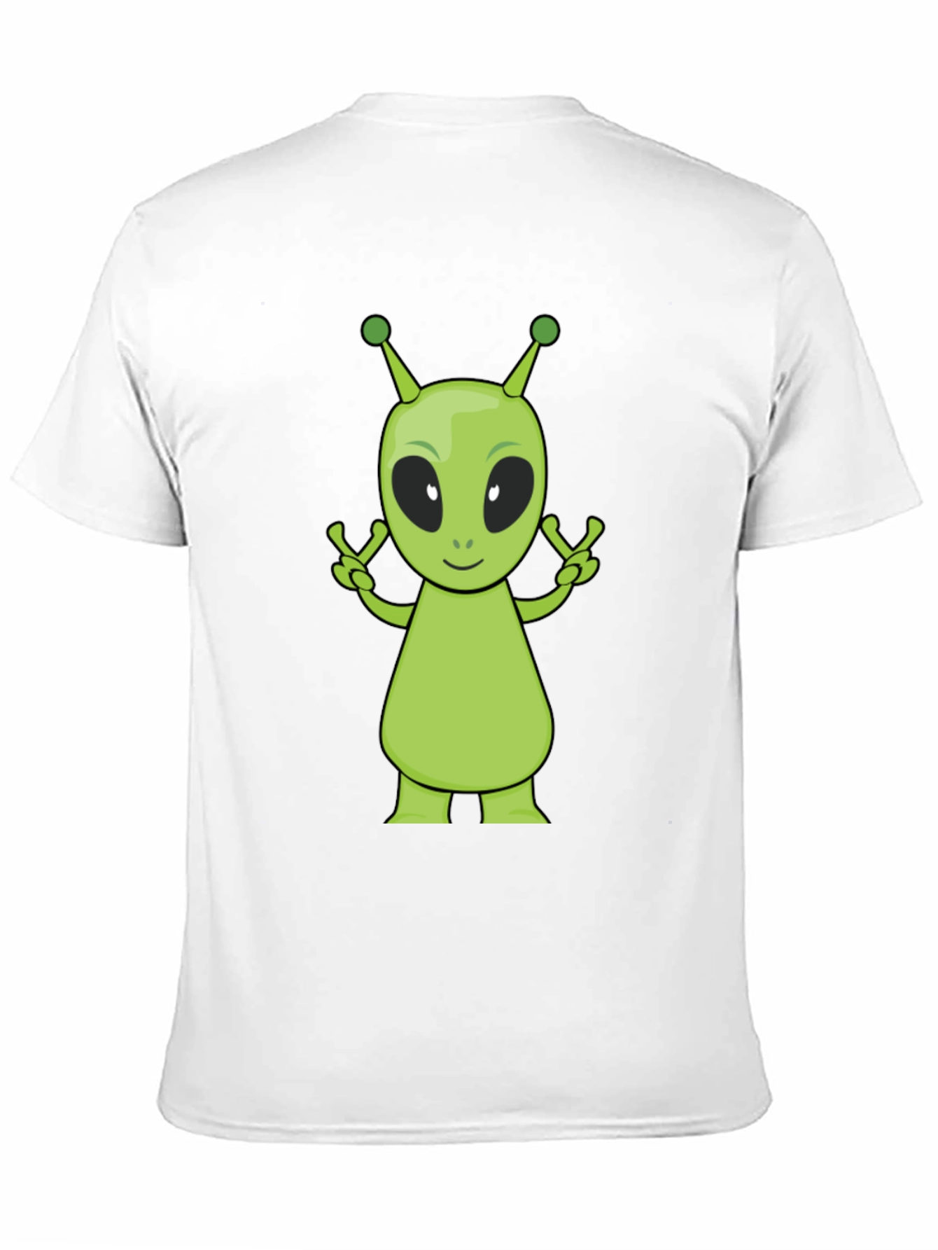 Alien Graphic Black T-Shirt