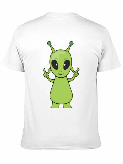 Alien Graphic Black T-Shirt