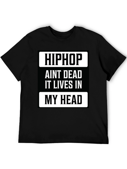 Hip Hop Lives T-Shirt - Black Tee