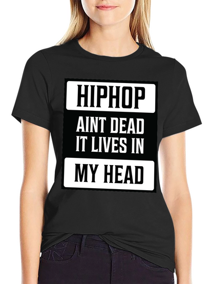 Hip Hop Lives T-Shirt - Black Tee