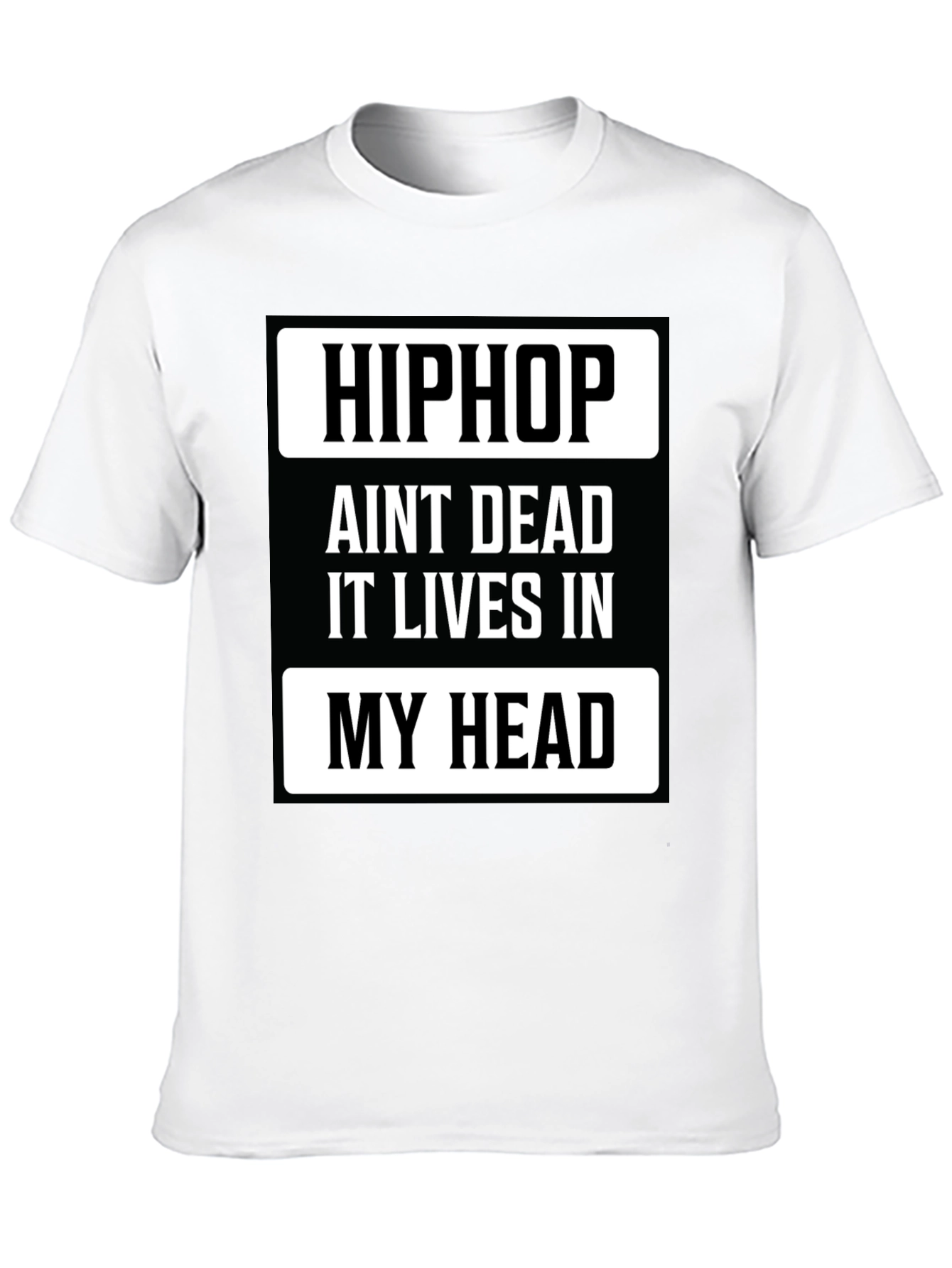 Hip Hop Lives T-Shirt - Black Tee