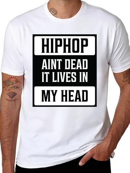 Hip Hop Lives T-Shirt - Black Tee