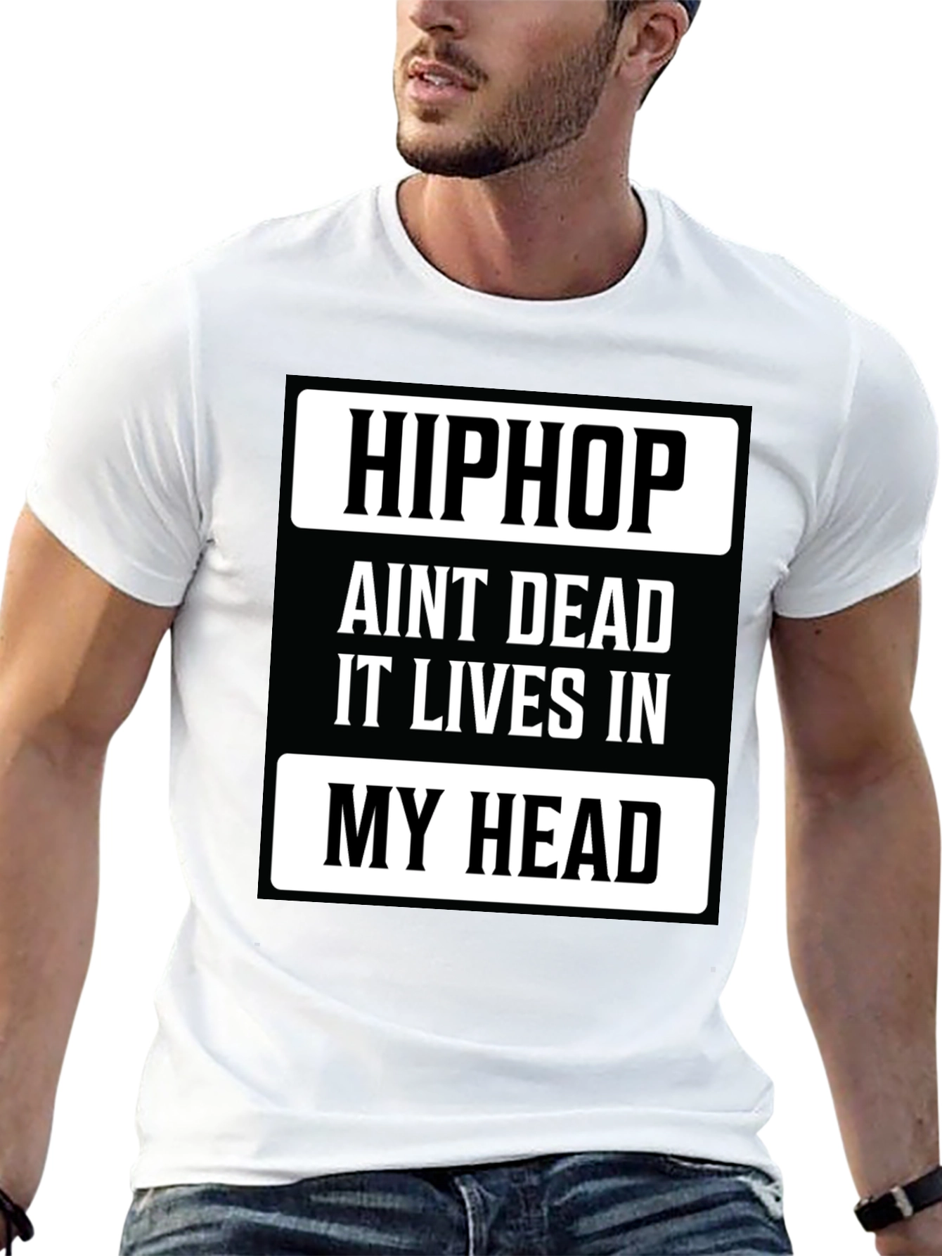 Hip Hop Lives T-Shirt - Black Tee