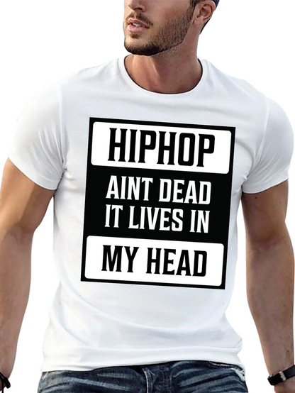 Hip Hop Lives T-Shirt - Black Tee