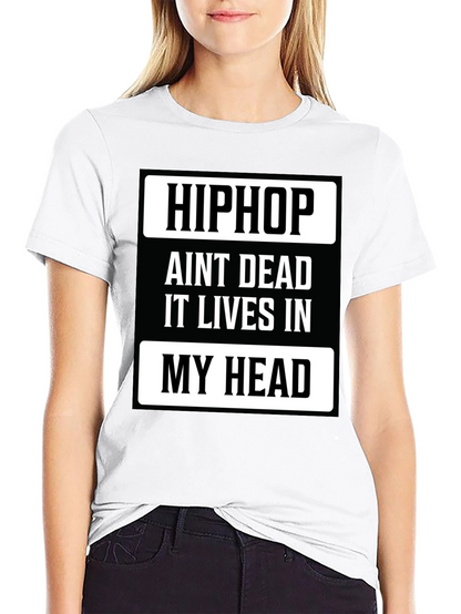 Hip Hop Lives T-Shirt - Black Tee