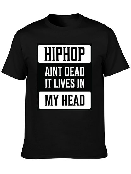 Hip Hop Lives T-Shirt - Black Tee
