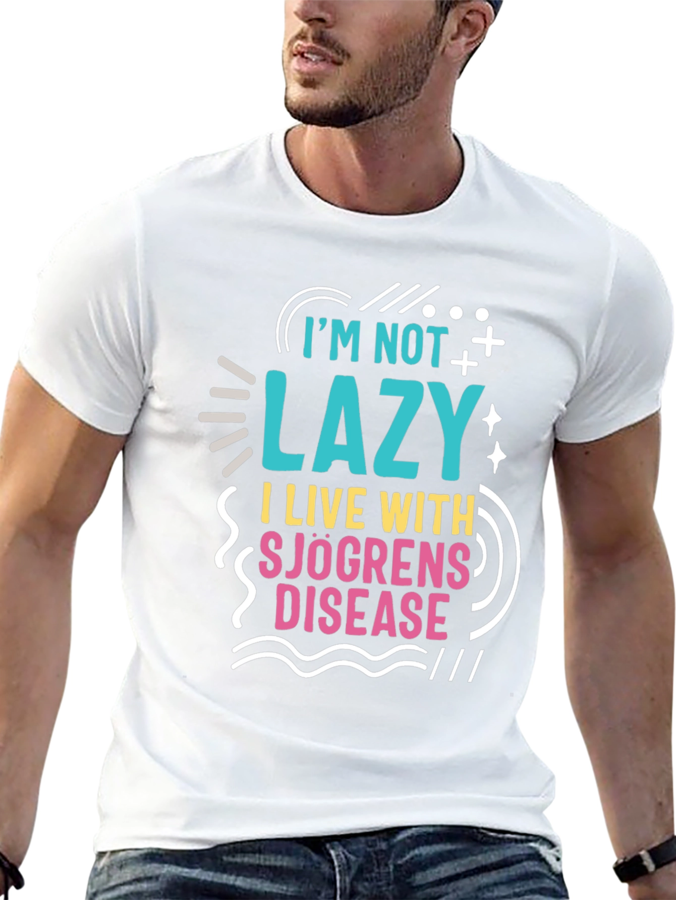 Im Not Lazy Sjögrens Disease Awareness T-Shirt