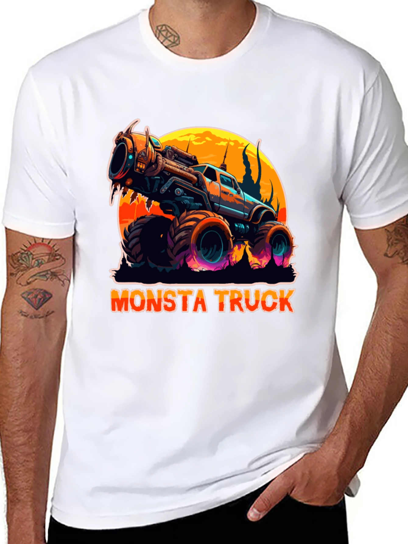 Monster Truck T-Shirt - Cool Graphic Tee