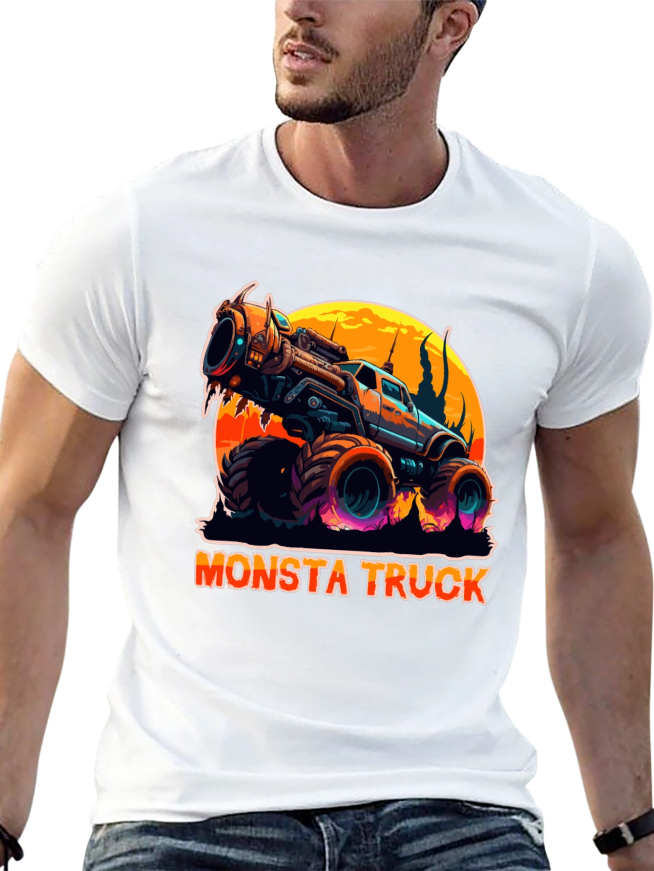Monster Truck T-Shirt - Cool Graphic Tee