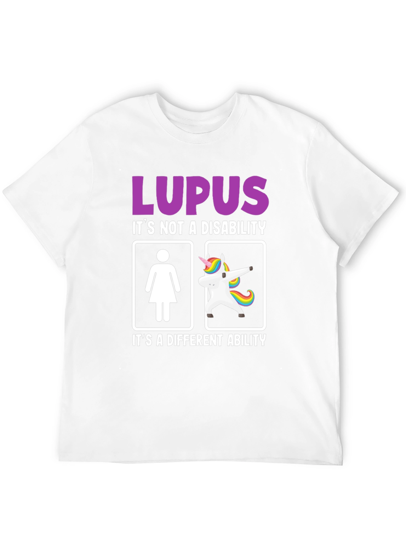 Lupus Awareness Graphic Tee - Its a Different Ability
