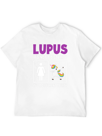 Lupus Awareness Graphic Tee - Its a Different Ability