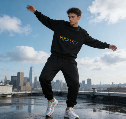 Rainbow Equality Social Justice Pullover