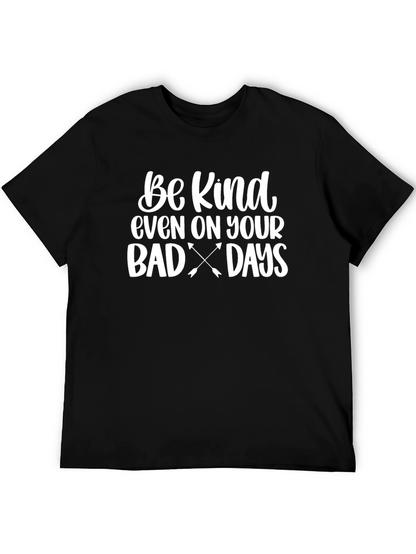 Be Kind T-Shirt - Black Casual Tee