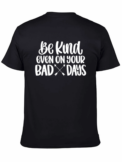 Be Kind T-Shirt - Black Casual Tee