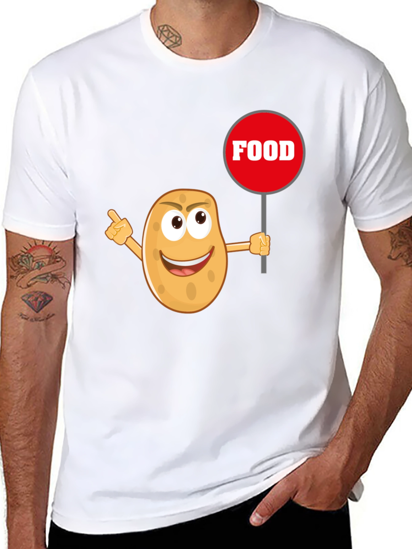 Funny Potato Food T-Shirt