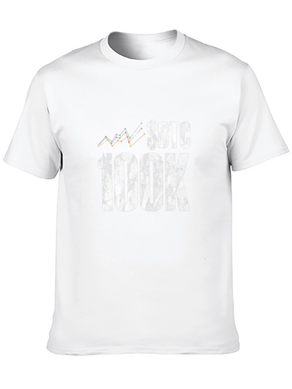 $BTC 100K Crypto T-Shirt - Black