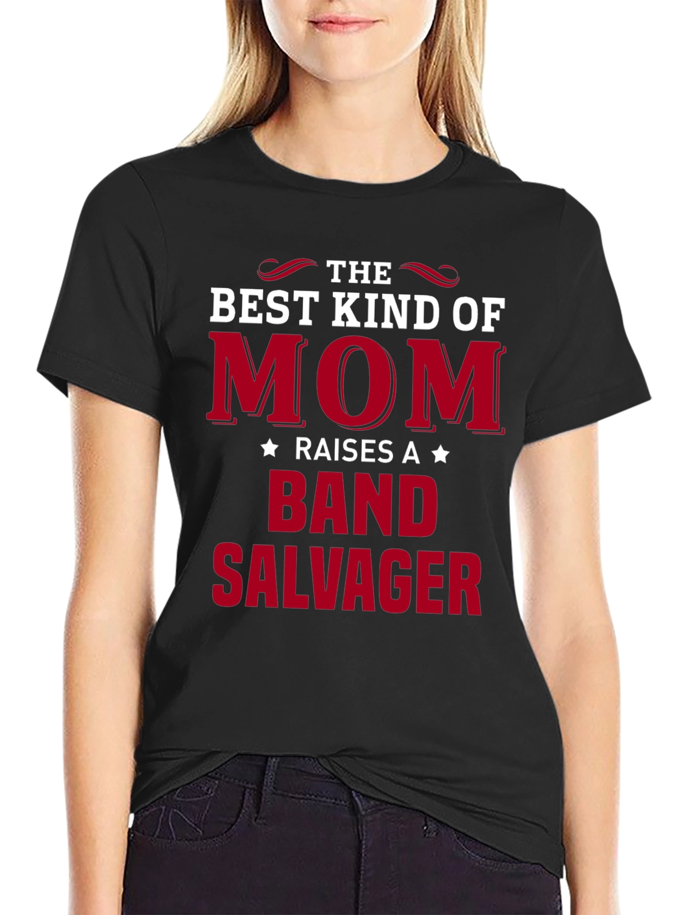 Mom Raises a Band Salvager T-Shirt
