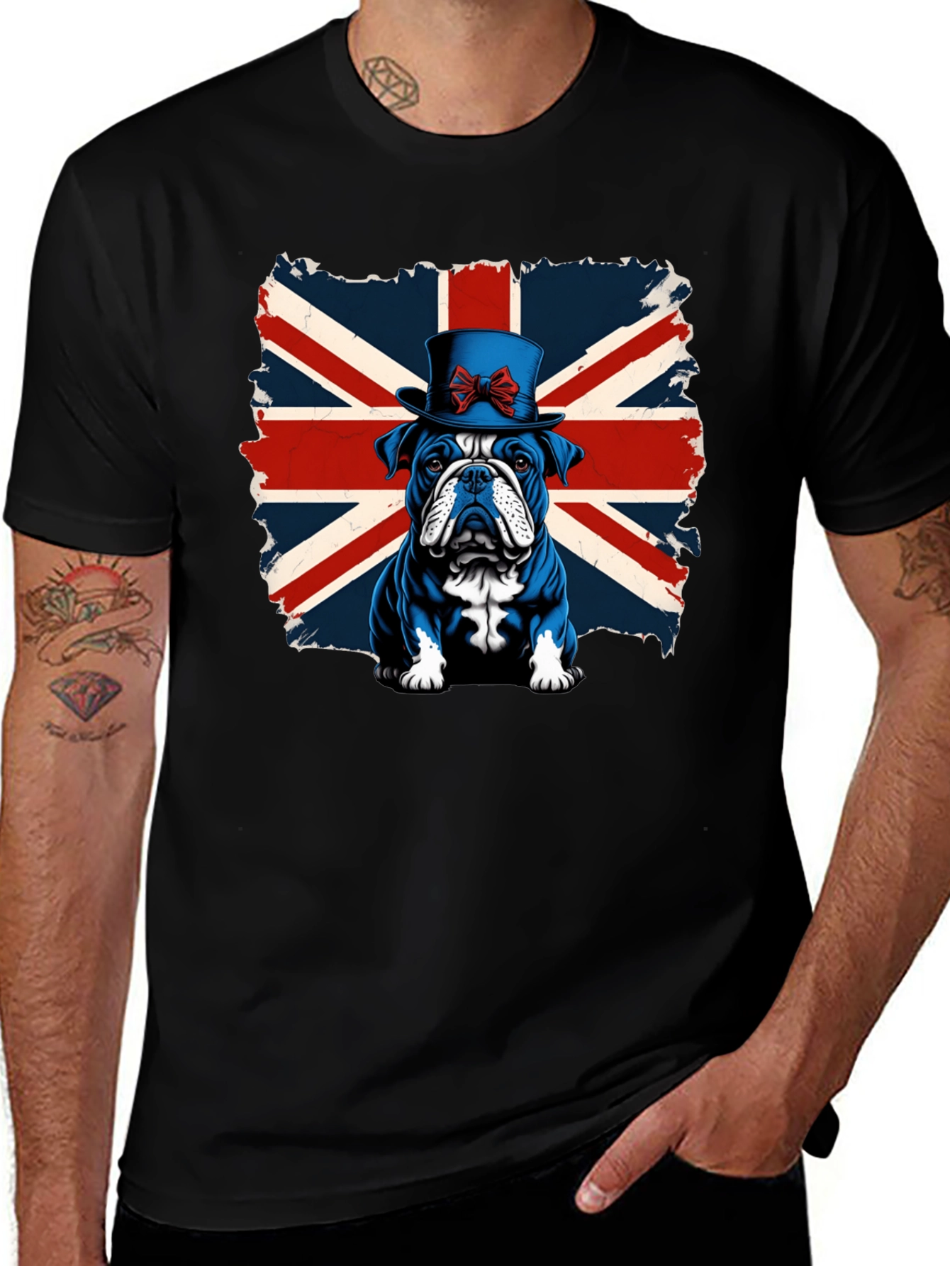 Union Jack Bulldog T-Shirt