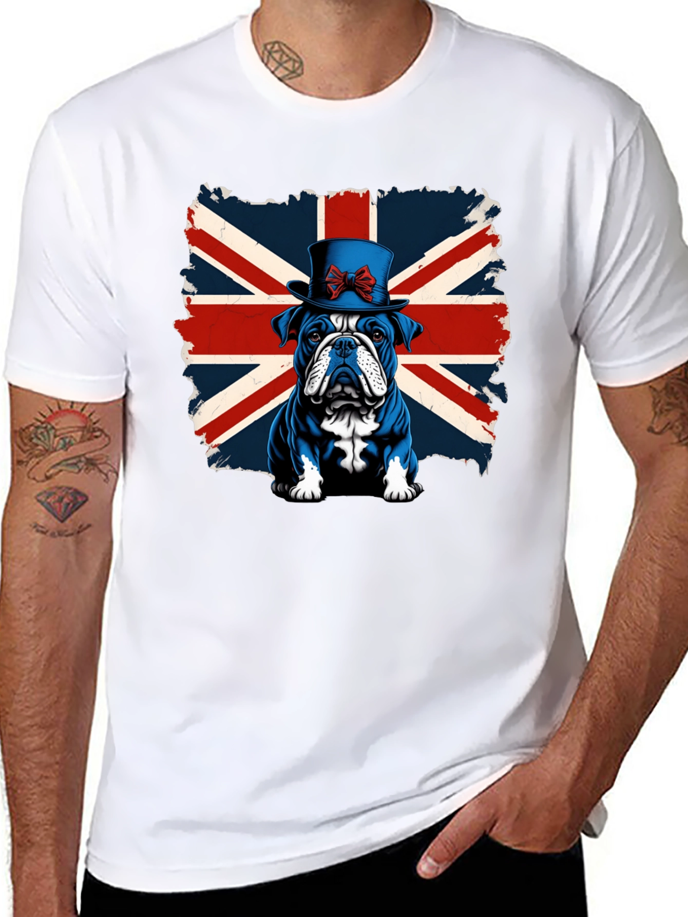 Union Jack Bulldog T-Shirt