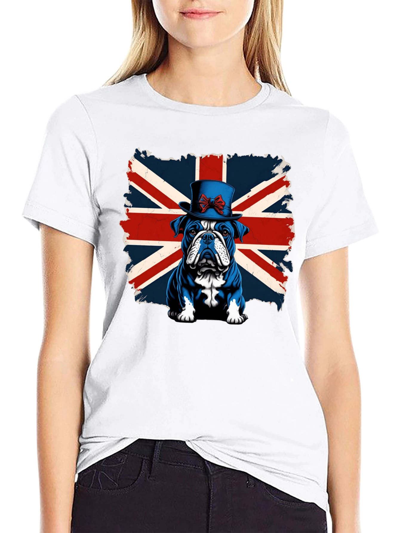 Union Jack Bulldog T-Shirt