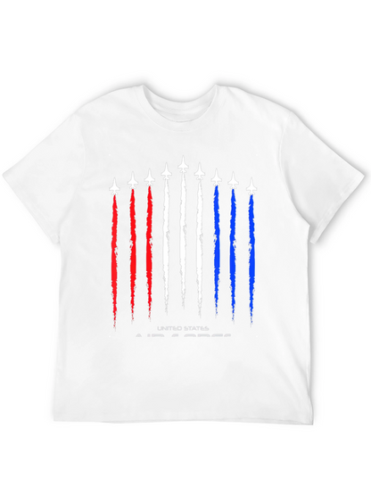 US Air Force Jet Stream Graphic T-Shirt